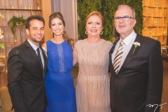 Mauro Feitosa, Consuelo Feitosa, Rosa Nóbrega e Marcos Nóbrega
