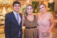 Rafael Benevides, Luciana Cateb e Sandra Cateb