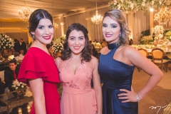 Renata Casoba, Rafaela Freitas e Luciana Queiroz