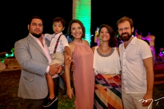 Edgar Carvalho, Filho, Thais Gadelha, Natalia Rocha e Iuri Guimarães