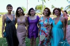 Gabi Dourado, Giuliana Liuzzi, Juliana Lousada, Catarina Queiroz e Flavia Castro