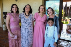 Renata Eleutério, Claudia Aiup, Ronilde Nunes, Noemia Guimarães e Gabriel Eleutério
