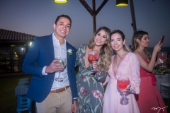 Emerson Mendes, Carolina Silverio e Yasmin Colares