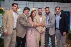 Mateus, Eliseu, Rose, Rafael, Bruno e Eliseu Batista
