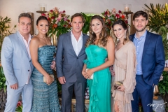 Adriano e Renata Gurgel, Lucas e Raissa Diniz, Renata e Flávio Dumares