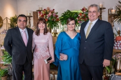Edmar e Suzy Feitosa, Nadila e Eduardo Correia