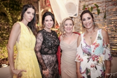 Roberta Carvalho, Cristine Marinha, Brícia Teixeira e Beth Carvalho