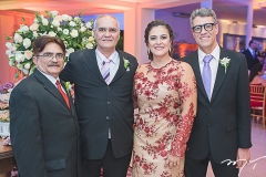 Brandão Neto, Vicente Brandão, Natália e Roberto Brandão