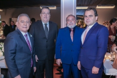 Fernando Linhares, Valdomiro Távora, Pedro Carapeba e Gentil Linhares