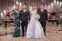 Morgana Linhares, Sávio Batista, Manoella e Manoel Linhares