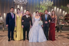 Vitor Abreu e Débora Bastos, Sávio Batista, Manoella Linhares, Rodrigo Frota e Bruna Waleska
