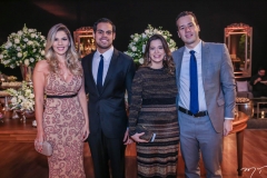Karen e Icarai Vasconcelos e Bárbara e André Aguiar