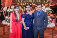 Marina Lino, Suely Morais e Fabiano Fialho