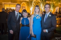 David, Márcia e Paola Zanotelli e Igor Lucena