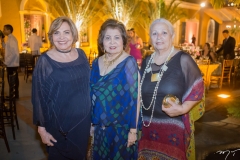 Marise e Edyr Rolim, com Marcília Tavares