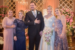 Patrícia Parry, Carla Cavalcanti, Larry Rabb e Thais Cavalcanti, Flávia Pordeus