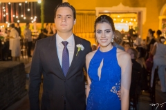 Rafael Gazineu e Luna Fontenele