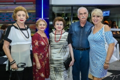 Mazé Campos, Marlene Cabral, Rosa Virgínia Veras, Wilson Mazzini e Lourdes Boin
