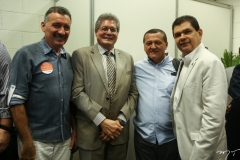 Artur Bruno, Mário Lima Junior, Dedé Texeira e Mauro Filho