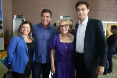 Cláudia Brilhante, Luiz Gastão, Socorro França e Hugo Figueiredo