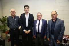 Jackson Sampaio, Hugo Figueiredo, Henri Campos e Jesualdo Farias