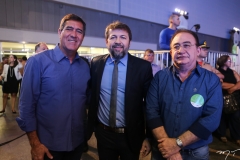 Luiz Gastão, Élcio Batista e Manoel Linhares