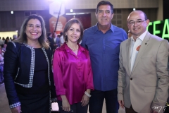 Mônica Aguiar, Circe Jane, Luiz Gastão e Sérgio Aguiar