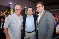 Pio Rodrigues, Igor Barroso e Edson Queiroz Neto