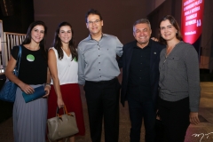 Raquel e Laura Jucá, Marcel Pinheiro, Francisco Sales e Manoela Nogueira