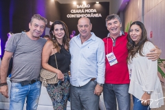 Cláudio Silveira, Fernando Travessoni, Márcia Travessoni, Bernardo Pena e Imaculada do Nascimento