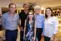 Binho, Sérgio, Márcia, Humberto e Denise Bezerra