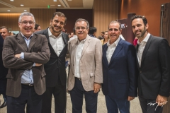 Luiz Alberto Marinho, Fernando Lucena, Assis Cavalcante, Marcos Gouvêa e Alexandre van Beeck