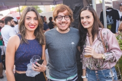 Luar Brandão, Thadeu Braga e Andréa Cunha