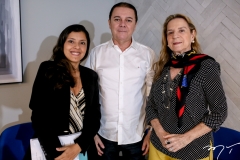 Cintia Oliveira, Eliseu Barros e Anye Ribeiro
