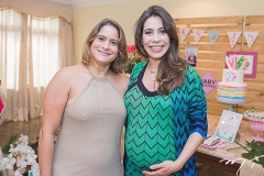 Amanda Machado e Aline Bezerra