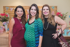 Márcia Travessoni, Aline Bezerra e Danielle Pinheiro