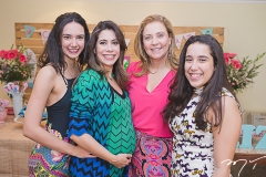 Talita Delfino, Aline Bezerra, Andréa e Larissa Delfino