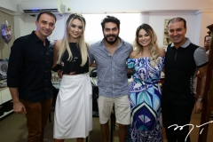 Rosalvo Ponte, Rafaella Kalimann, Rodolffo Mathaus, Jamile Cambraia e Bira Bazani