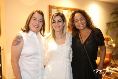 Denise Bezerra, Amanda Távora e Gil Santos