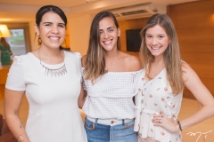Juliana Alencar, Bárbara Gonçalves e Natália Burlamaqui
