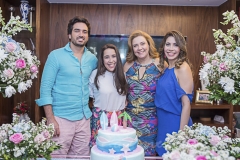 Daniel Borges, Larissa Delfino Andréia Delfino e Aline Borges