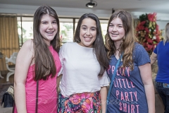 Lívia Pinheiro, Larissa Delfino e Valentina Nardin