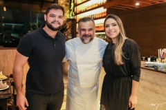 Felipe Nogueira, Francisco Pinheiro e Taís Mont'Alverne
