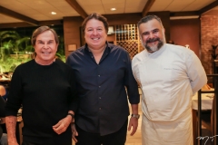 Lázaro Medeiros, Rodrigo Moreira e Francisco Pinheiro