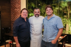 Rodrigo Moreira, Francisco Pinheiro e Victor Moreira