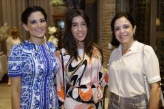 Aline Pinho, Rachel Machado e Elisa Laprovitera