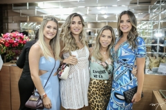 Bruna Magalhães, Alix Pinho, Mirella Rocha e Fernanda Levy
