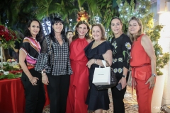 Katherine Ary, Marcia Fiúza, Sandra Pinheiro, Meiriane Machado, Cristine Ary e Liliane Machado