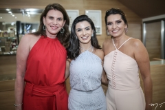 Sandra Pinheiro, Monalisa Cavalcante e Márcia Travessoni