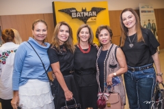 Milena Lima, Maira Silva, Fernanda Mattoso, Tane Albuquerque e Lúcia Praciano